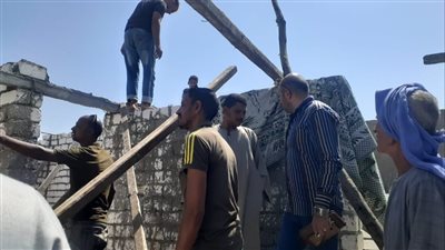 حملات موسعة لإزالة التعديات على الأراضي الزراعية وأملاك الدولة في المنيا 