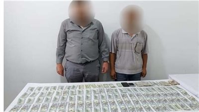 القبض على شابين يتعاملان فى النقد الأجنبى بمنطقة وسط البلد 