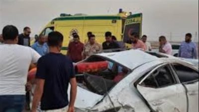 مصرع شخص في حادث تصادم على الطريق الدائري بالفيوم