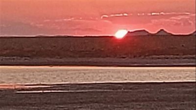 بالصور.. الري ترتكب كارثة بتجفيف بحيرة فطناس بسيوة 