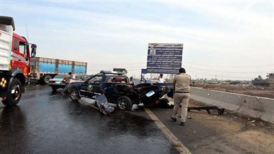 بالأسماء. إصابة 4 أفراد من أسرة واحدة في انقلاب سيارة بسوهاج