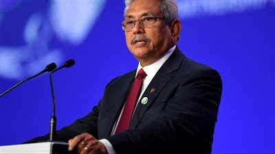 الرئيس السريلانكي السابق جوتابايا راجاباكسا يصل تايلاند