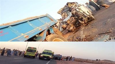 القائمة الكاملة بأسماء الضحايا والمصابين في حادث طريق المطار بسوهاج.. صور