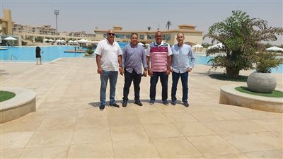 رئيس اتحاد الغوص والإنقاذ يزور نادي مدينتي الرياضي