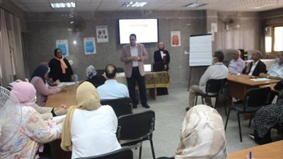 وكيل تعليم الغربية يشهد فعاليات التدريب الأكاديمي للدمج التعليمي