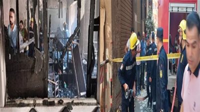 بالفيديو.. أبشع المشاهد في اللحظات الأولى بحريق كنيسة أبو سيفين بإمبابة