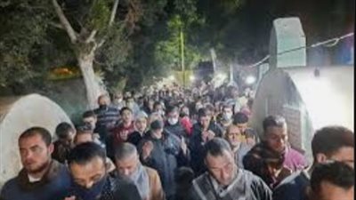 بالبكاء والنحيب.. تشييع آخر ضحايا الطريق الدولي بالدقهلية