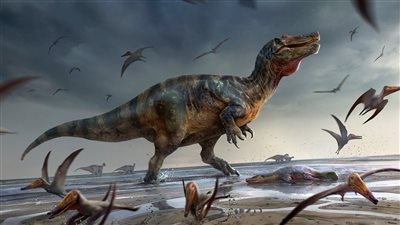 سبينوصوريد.. أكبر ديناصور على ظهر الأرض اجتاح أوروبا قبل 125 مليون سنة!