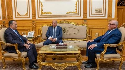 وزيرا الإنتاج الحربي وقطاع الأعمال ورئيس 