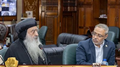 تفاصيل لقاء رئيس جامعة طنطا والأنبا بولا مطران طنطا وتوابعها 