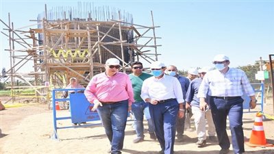 محافظ الغربية يتفقد إنشاء 3 محطات للصرف الصحي بقرى مركز طنطا