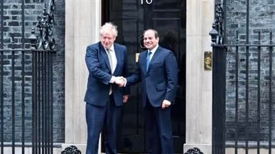 تفاصيل الاتصال الهاتفي بين الرئيس السيسي وبوريس جونسون