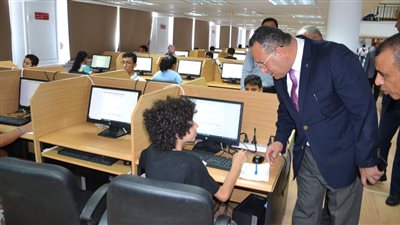 استقبال 1900 طالب بجامعة الإسكندرية ضمن مبادرة أشبال مصر الرقمية