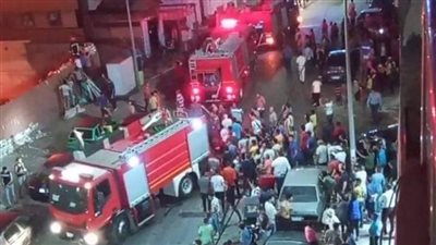 اندلاع حريق هائل بـ ملهى ليلي في منطقة سيدي بشر 