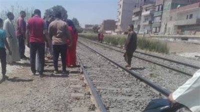 نجاة شخص من حادث اصطدام قطار بدراجته النارية في الحوامدية