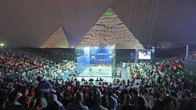 مواجهة قوية بين ابطال العالم للاسكواش في بطولة سي اي بي مصر الدولية المفتوحة 