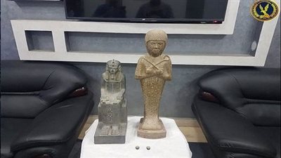 سقوط عصابة النصب على المواطنين بقطع أثرية مقلدة في بني سويف