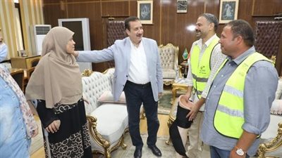 تفاصيل لقاء محافظ المنوفية ومسؤولي مؤسسة 