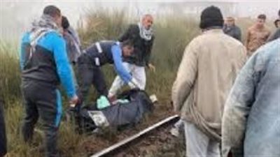 قطار ينهي حياة طالب عند مزلقان بمركز دشنا في قنا