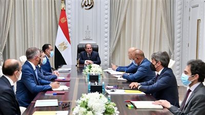 تفاصيل لقاء الرئيس السيسي مع الرئيس التنفيذي لشركة إيني الإيطالية للبترول