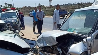 مصرع وإصابة 4 أشخاص في حادث مروع بالبحيرة 