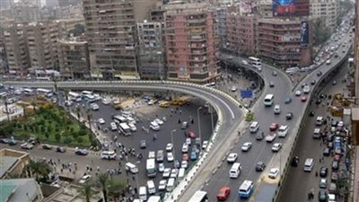 غلق جزئى بمنزل كوبرى الجيزة المعدنى