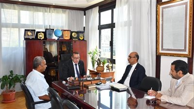 تفاصيل اجتماع النائب إيهاب منصور مع رئيس مجلس إدارة الهيئة المصرية للمساحة