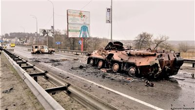 الأوكران يستقبلون جنودهم بالأفراح بعد تحرير خيرسون