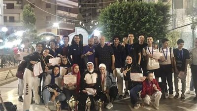 تايكوندو نادي زفتى يحصد 19 ميدالية ببطولة وسط الدلتا للكوروجي