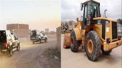 لودر يدهس شابين أثناء عملهما داخل مصنع طوب أسمنتي في سوهاج