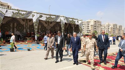 محافظ المنيا يشهد البيان العملي لمجابهة الأزمات وأخطار السيول 