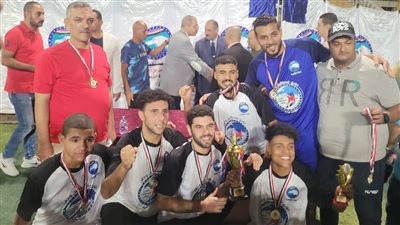 شياخة زينهم تفوز بدوري مستقبل وطن فى السيدة زينب على حساب سنقر 