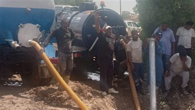 رئيس شركة «مياه أسوان» يعتذر لأهالي الصداقة الجديدة 