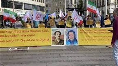 مسيرة احتجاجية أمام السفارة الإيرانية في برلين 