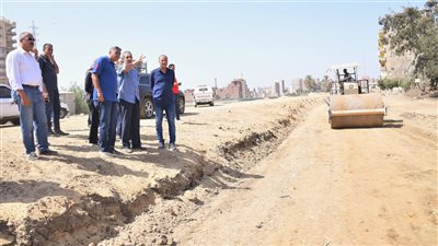محافظ الغربية يتفقد مشروعات الرصف والتطوير في 3 مدن 