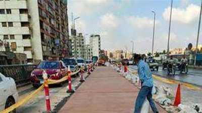  غلق جزئى لكوبرى الجيزة المعدني لمدة 3 أيام للصيانة 