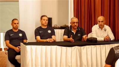 رئيس نادي البنك الأهلي يزور معسكر الفريق بالاسماعيلية