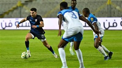 الزمالك سعيد هزم فلامبو برأس عبد المجيد فى دوري أبطال إفريقيا