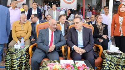 رئيس جامعة الزقازيق ومحافظ الشرقية يشهدان حفل استقبال الطلاب بمناسبة العام الدراسي الجديد 