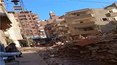  القصة الكاملة لحادث انهيار منزل ملوي بالمنيا 