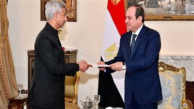 الرئيس السيسي: نتطلع لتبادل الخبرات مع الهند في مجالات التنمية المستدامة 