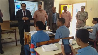 جولات مكثفة من مسئولي مديرية التعليم بالغربية على الإدرات التعليمية 