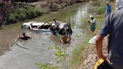 قائمة بالأسماء.. مصرع أسرة كاملة في مطاي بالمنيا