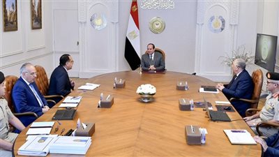 الرئيس السيسي يتابع جهود إدارة الموارد المائية على مستوى الدولة