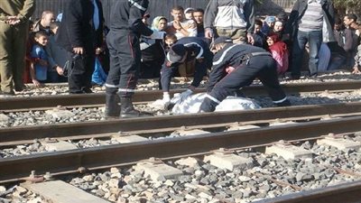 قطار القاهرة يدهس مواطنًا على شريط السكة الحديد في قرية بسوهاج