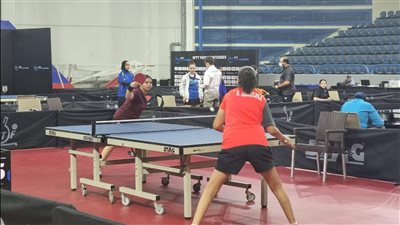 سيطرة مصرية على صدارة مجموعات بطولة مصر الدولية لتنس الطاولة