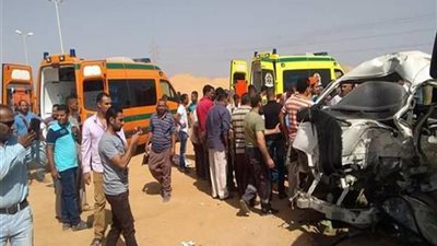 إصابة 3 أشخاص في حادث تصادم مروع بالغربية