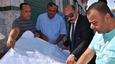 محافظ أسوان يتفقد مشروع ممشى أهل مصر