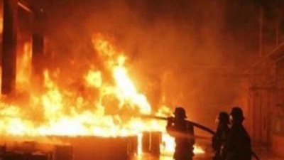 انتقامًا من زوجته.. شخص يشعل النيران في جهاز عروس بالغربية