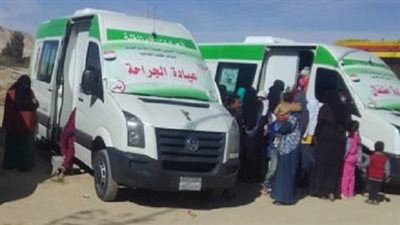 الصحة: انطلاق قافلتين طبيتين مجانيتين ضمن مبادرة حياة كريمة بالمحافظات 